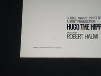 1976 HUGO THE HIPPO 1/2 SHEET MOVIE POSTER - MARIE OSMOND, BURL IVES - P 348