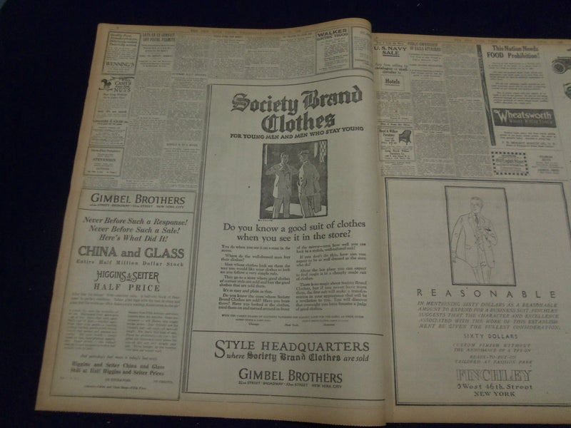 1920 NOVEMBER 10 NEW YORK TIMES - BASEBALL CONFLICT SHIFTS TO MINORS - NT 8450
