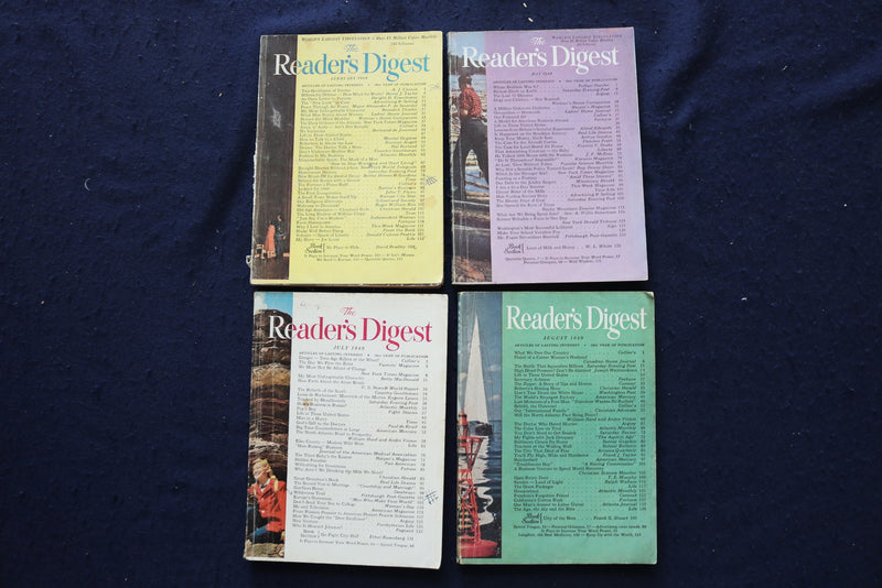 1940-1949 READER'S DIGEST MAGAZINE - LOT OF 26 - O 3441