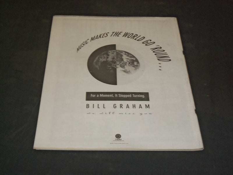 1991 NOVEMBER 15 BAM MAGAZINE ISSUE NO. 371 - BILL GRAHAM COVER - SP 2968