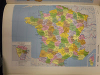 1984 THE PRENTICE HALL UNIVERSITY ATLAS - GREAT MAPS - KD 2967
