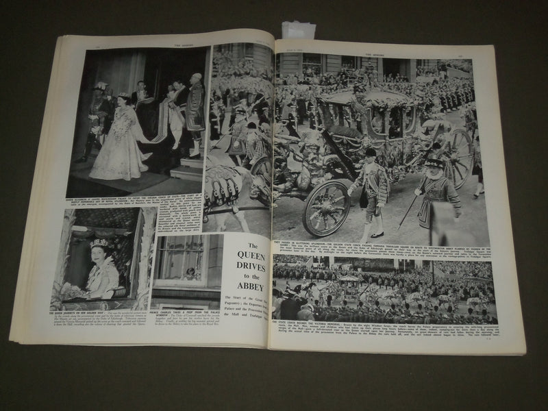 1953 JUNE 6 THE SPHERE MAGAZINE - CORONATION OF QUEEN ELIZABETH II - SP 8307