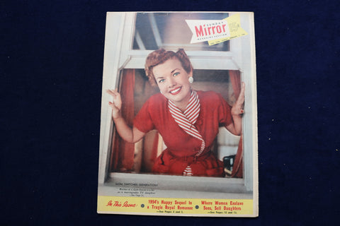 1954 FEBRUARY 7 NY MIRROR MAGAZINE - GALE STORM COVER - E 22523