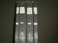 1912-1915 SOMERSET COUNTY HISTORICAL QUARTERLY BOUND VOLUME LOT OF 4 - R 824