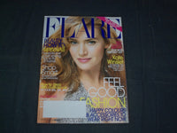 2009 MAY FLARE MAGAZINE - CANADA - KATE WINSLET COVER - FASHION - B 5857