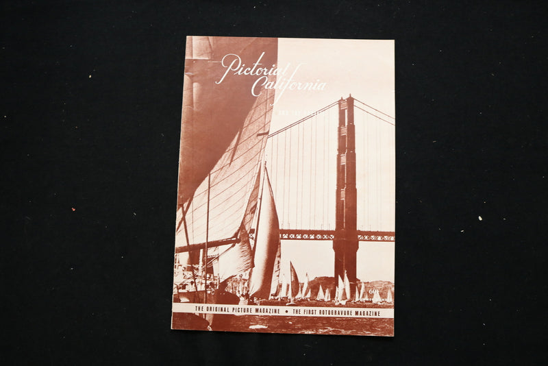 1966 SUMMER PICTORIAL CALIFORNIA MAGAZINE - GOLDEN GATE BRIDGE COVER - E 11104
