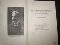 1956 THE HAWKEYE STATE - FOR HOME/SCHOOL SOFTCOVER BOOK BY CHRISTENSEN - J 9820