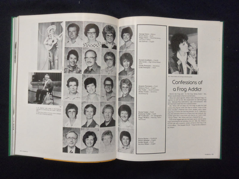 1983 RIDDLE MATTHOON HIGH SCHOOL YEARBOOK - MATTOON, IL - YB 3307