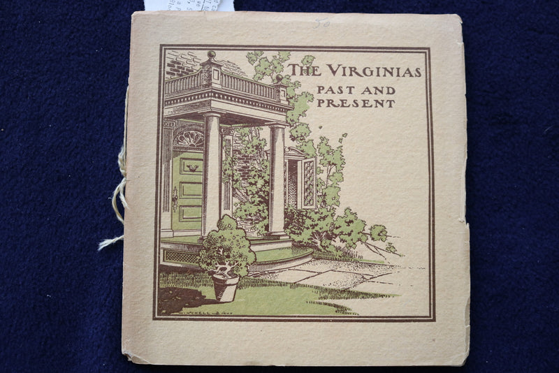 1903 THE VIRGINIAS PAST AND PRESENT - SOFTCOVER BOOK - K 1473