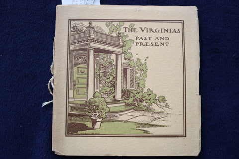 1903 THE VIRGINIAS PAST AND PRESENT - SOFTCOVER BOOK - K 1473