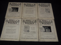 1917-1929 ABEL'S PHOTOGRAPHIC WEEKLY MAGAZINE LOT OF 24 ISSUES - O 3074H