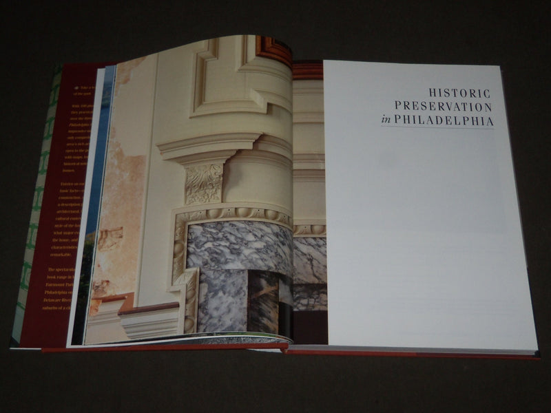 1998 HISTORIC HOUSES OF PHILADELPHIA BOOK BY ROGER W. MOSS - I 1708