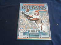 2001 CLEVELAND BROWNS YEARBOOK - ST 6362U