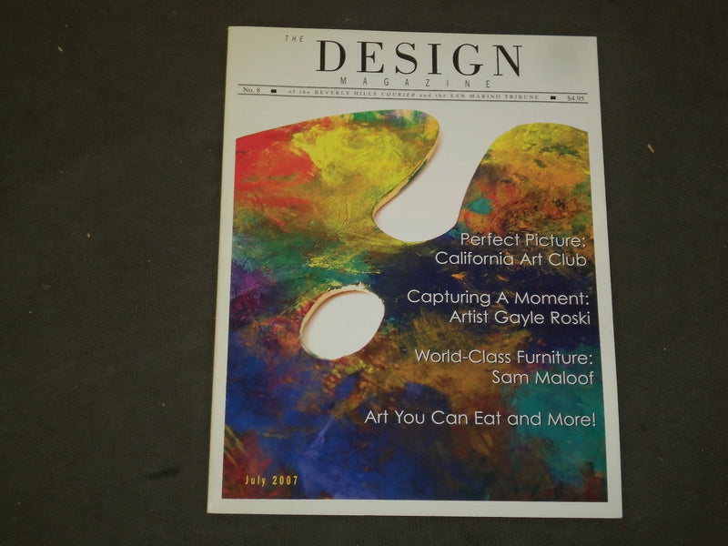 2007 JULY THE DESIGN MAGAZINE - KENNETH JAY LANE - B 5065
