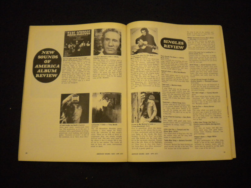 1973 MARCH/APRIL AMERICAN SOUND MAGAZINE - THE HEE HAW STORY - B 639V