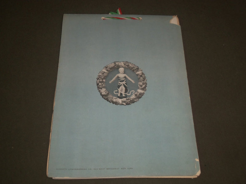 1918 APRIL 6 ITALIAN HOSPITAL BENEFIT SUPPER DANCE PROGRAM - HOTEL PLAZA- J 2678