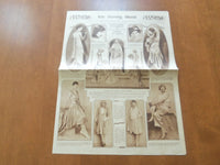 1929 MARCH 20 NEW YORK EVENING WORLD - SPRING FASHION SECTION - NP 5010
