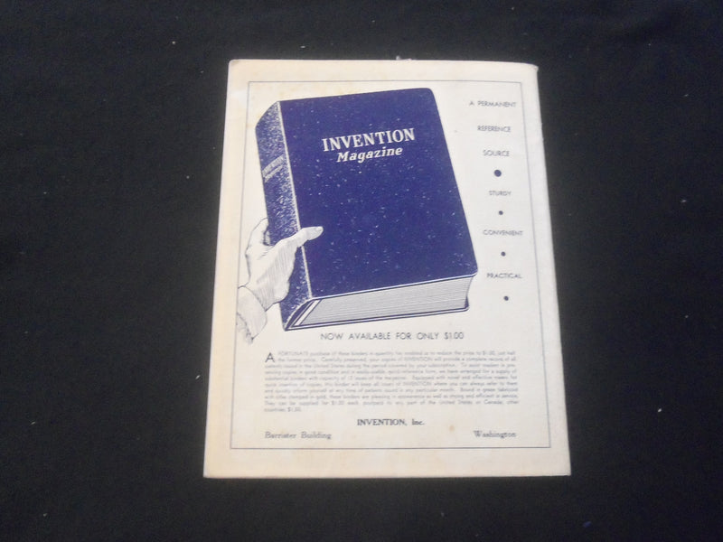 1938 JUNE 15 INVENTION MAGAZINE - SUCCESSFUL INVENTIONS - B 5529S