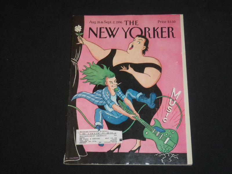 1996 AUG 26 & SEPTEMBER 2 THE NEW YORKER MAGAZINE - ILLUSTRATED COVER - NY 1815