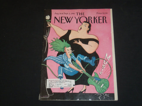 1996 AUG 26 & SEPTEMBER 2 THE NEW YORKER MAGAZINE - ILLUSTRATED COVER - NY 1815
