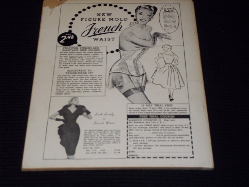 1953 MARCH MOVIE PLAY MAGAZINE - PIPER LAURIE FRONT COVER - E 14237