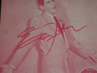 EDDIE FISHER LADY OF SPAIN AUTOGRAPHED SHEET MUSIC - AM 77