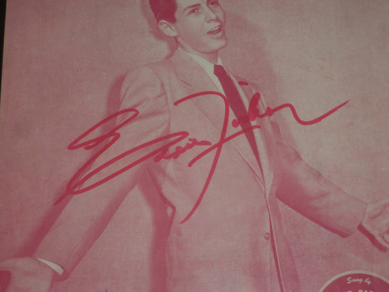 EDDIE FISHER LADY OF SPAIN AUTOGRAPHED SHEET MUSIC - AM 77