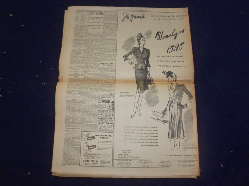 1944 OCT 9 NEW YORK TIMES - U.S. VISE GRIPS AACHEN; 3D ARMY LASHES OUT - NP 6636