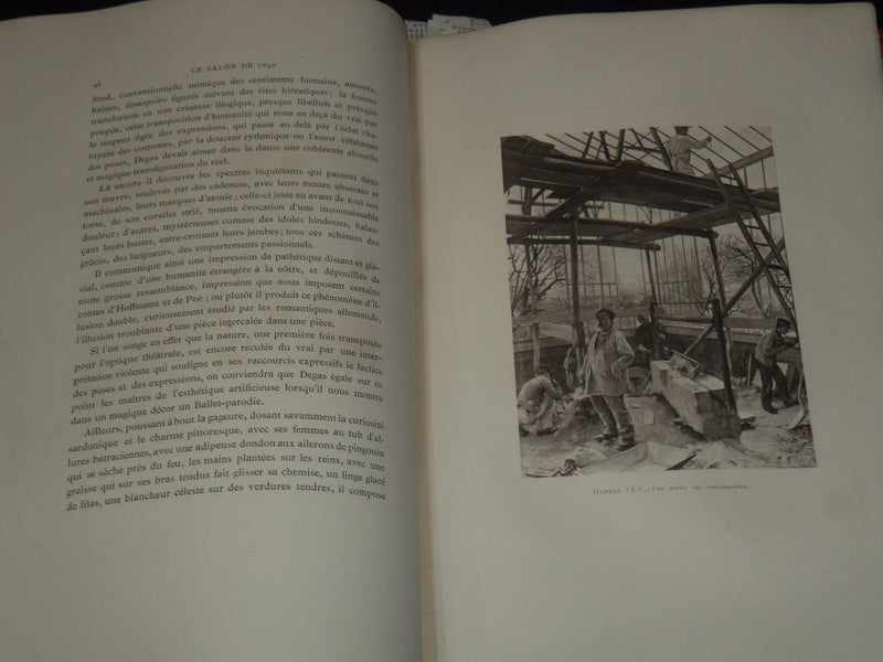 1890 SALON DE MAURICE HAMEL PLANCHES EN PHOTOGRAVURE VOLUME - KD 1380B