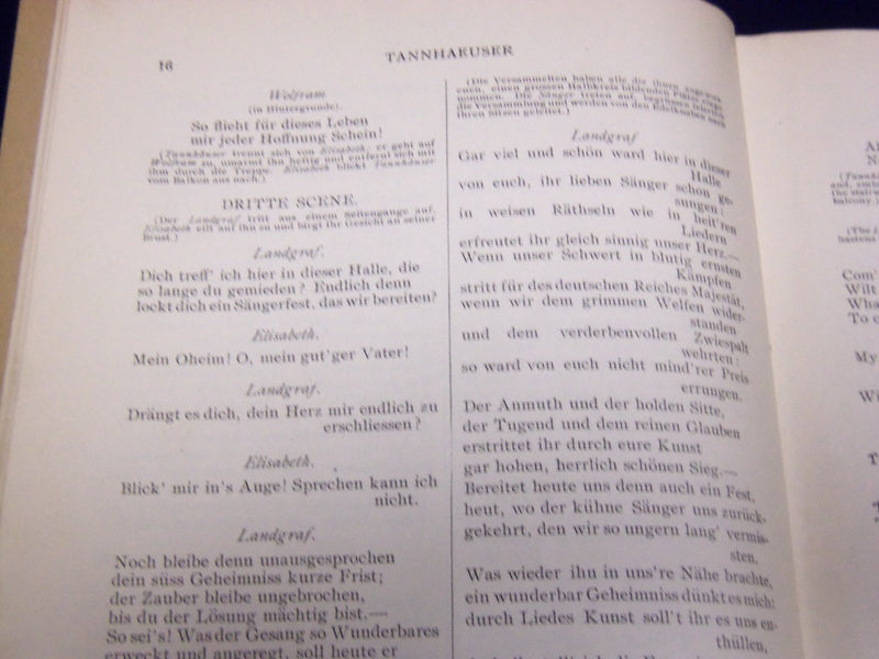 GRAND OPERA LIBRETTO LOT OF 23 ISSUES - RICHARD WAGNER - NEW YORK - O 530