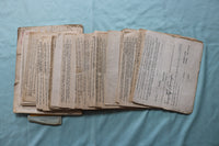 1920'S-1930'S OHIO MOTOR VEHICLE SALES CERTIFICATES - LOT OF 130 - K 2548