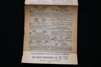 1960'S EMERGENCY BROADWAY THEATRE DIRECTORY - ZERO MOSTEL - UTA HAGEN - K 1904
