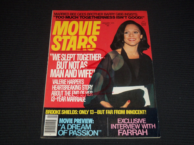 1979 JANUARY MOVIE STARS MAGAZINE - VALERIE HARPER COVER - E 12427