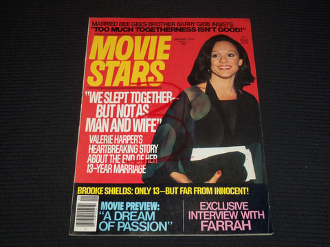 1979 JANUARY MOVIE STARS MAGAZINE - VALERIE HARPER COVER - E 12427