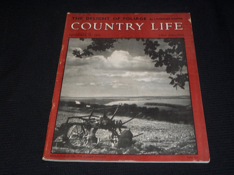 1954 NOVEMBER 11 COUNTRY LIFE MAGAZINE - VERY NICE FRONT COVER - E 4535