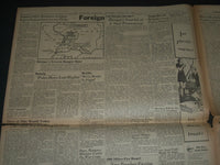 1939 AUGUST 19 SAN FRANCISCO CHRONICLE -NAZI TROOPS SLOVAKIA - SUPERMAN- NP 3634