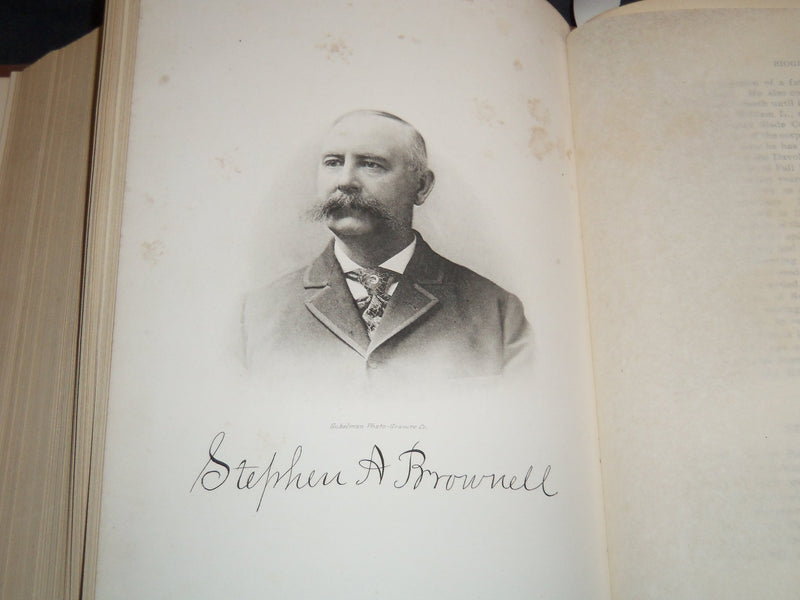 1899 BRISTOL COUNTY MASSACHUSETTS OUR COUNTY AND ITS PEOPLE VOLUME - KD 4502J