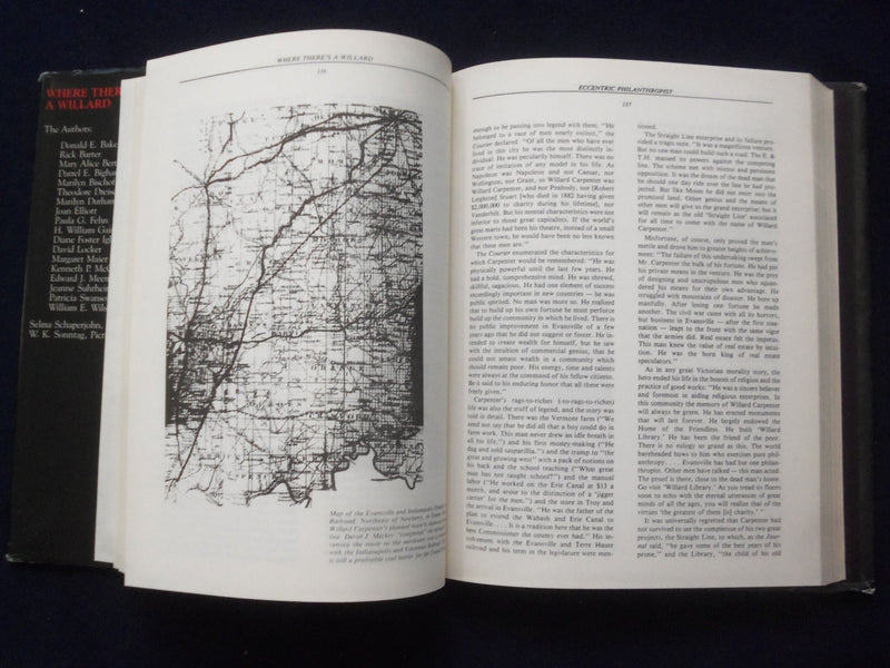 1986 WHERE THERE'S A WILLIARD HARDCOVER BOOK - WILLIARD LIBRARY - KD 1111D