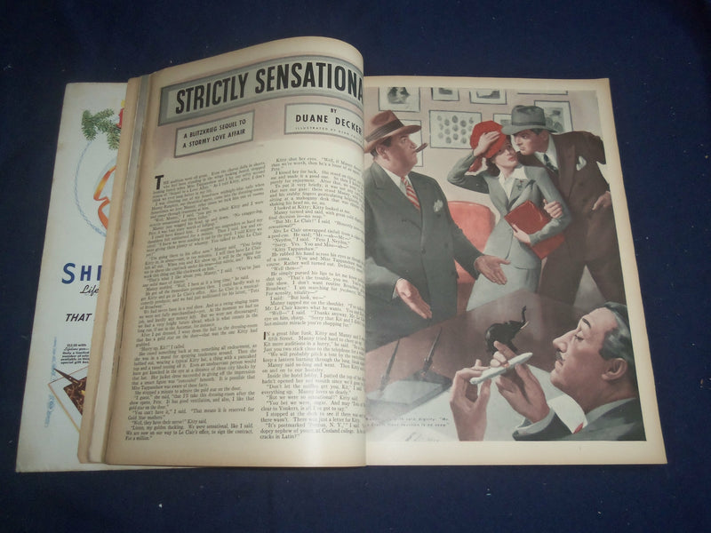 1941 DECEMBER REDBOOK MAGAZINE - ELYSE KNOX COVER - SP 4796P
