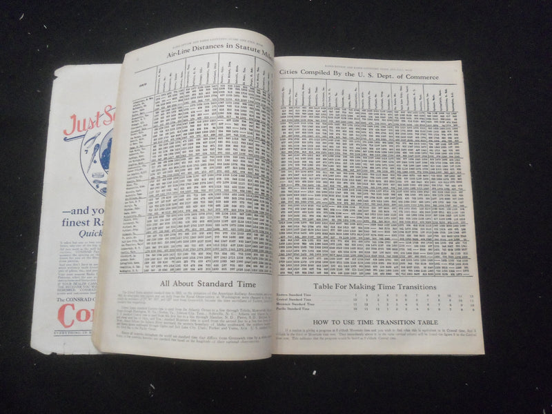 1926 FALL RADIO REVIEW & RADIO LISTENERS' GUIDE AND CALL BOOK MAGAZINE - B 433V