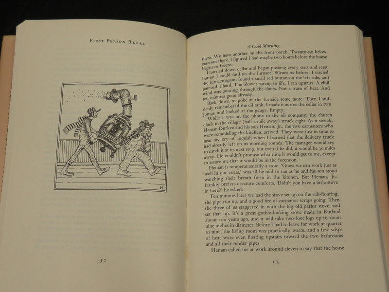 1979 FIRST PERSON RURAL HARDCOVER BOOK BY NOEL PERRIN - KD 2755U