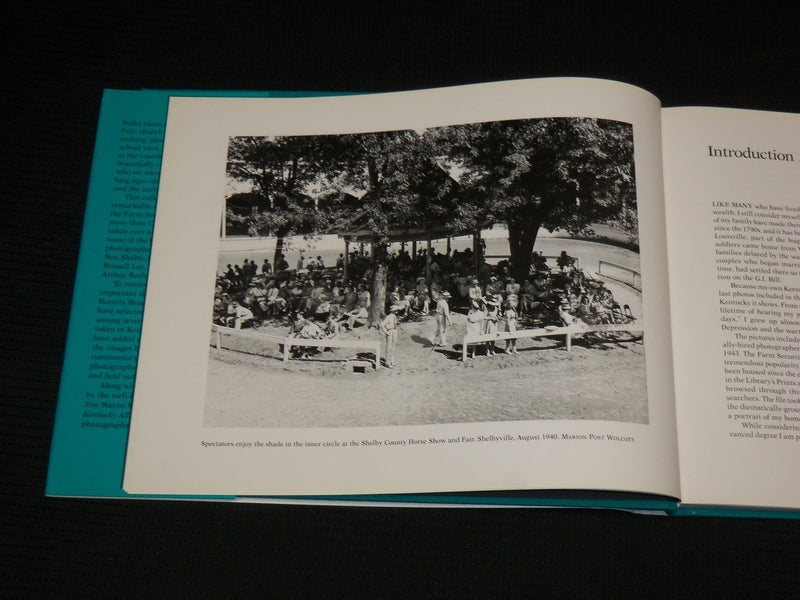 1986 A KENTUCKY ALBUM HARDCOVER BOOK BY BEVERLY BRANNAN & HORVATH - R 710P