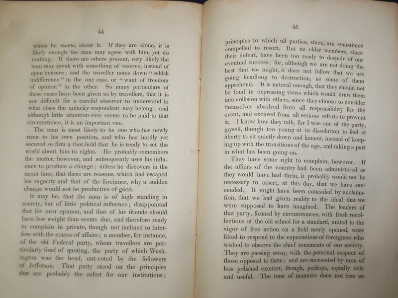 1844 A LETTER TO A LADY IN FRANCE - MARRYAT & MR. DICKENS - THOMAS GARY - J 4365