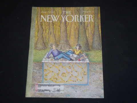 1992 JUNE 15 THE NEW YORKER MAGAZINE - ILLUSTRATED COVER - NY 1538