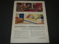 1935 JANUARY THE STAGE MAGAZINE - INA CLAIRE - GREAT PHOTOS & ADS - ST 46