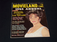 1962 MOVIELAND & TV TIME ANNUAL MAGAZINE - LIZ TAYLOR COVER - E 15583