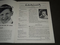 1934 OCTOBER 8 ENTERTAINMENT MAGAZINE - ANNA NEAGLE COVER - ST 5001
