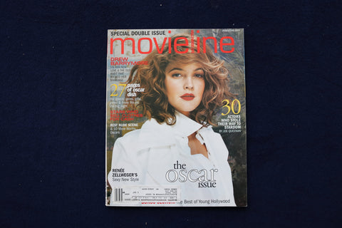 2003 MARCH/APRIL MOVIELINE MAGAZINE - DREW BARRYMORE COVER - E 19239