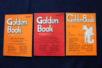 1935 THE GOLDEN BOOK MAGAZINE - LOT OF 9 - O 3458