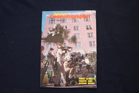 1980 APRIL AMERICAN CINEMATOGRAPHER MAGAZINE - ROBERT ALTMAN COVER - E 18463